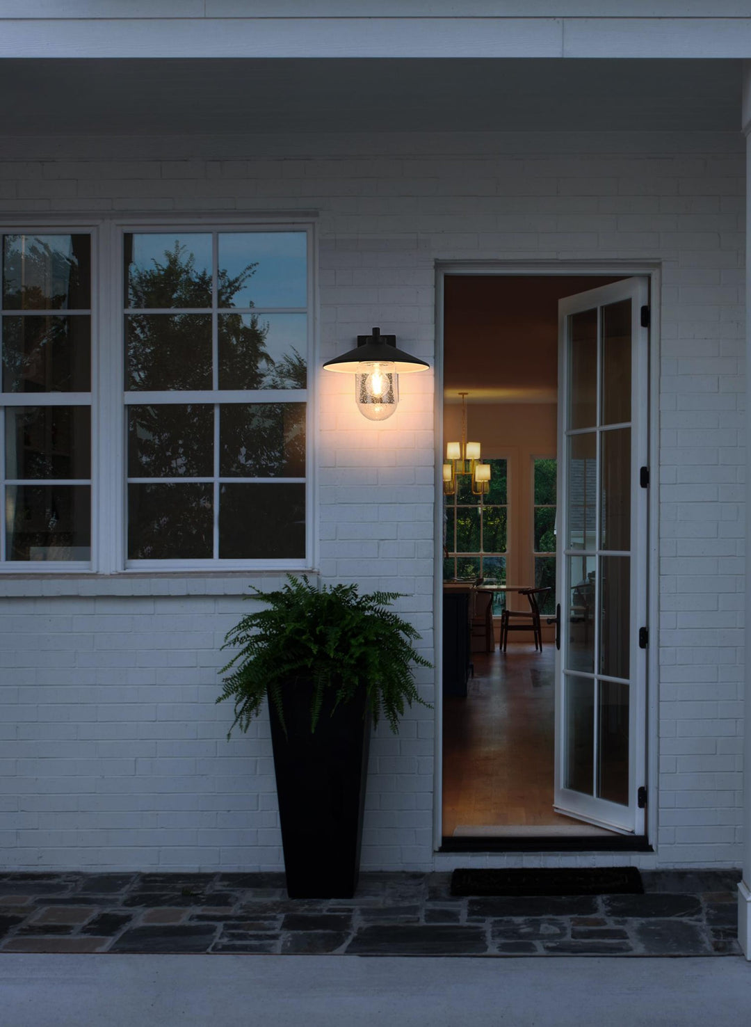 Scott Outdoor Wall Light by Elegant - view 2