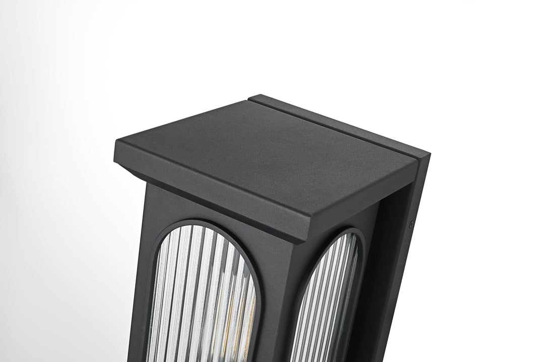 Sevyn Outdoor Wall Light by Elegant - view 4