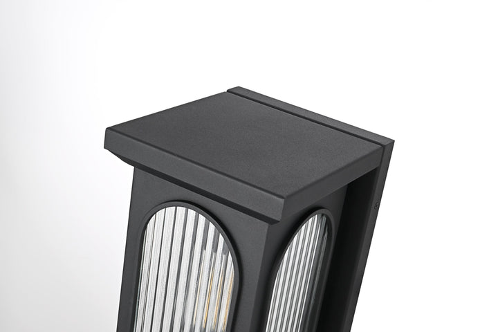 Sevyn Outdoor Wall Light by Elegant - view 4