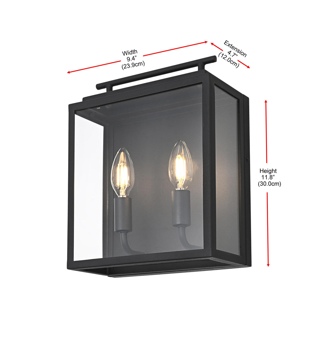Lawn Outdoor Wall Light by Elegant - view 8
