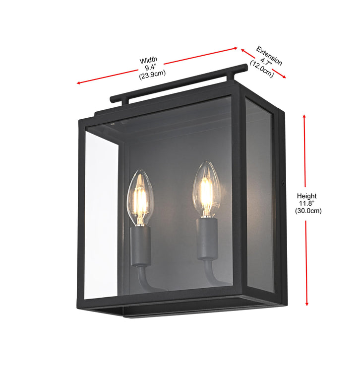 Lawn Outdoor Wall Light by Elegant - view 8