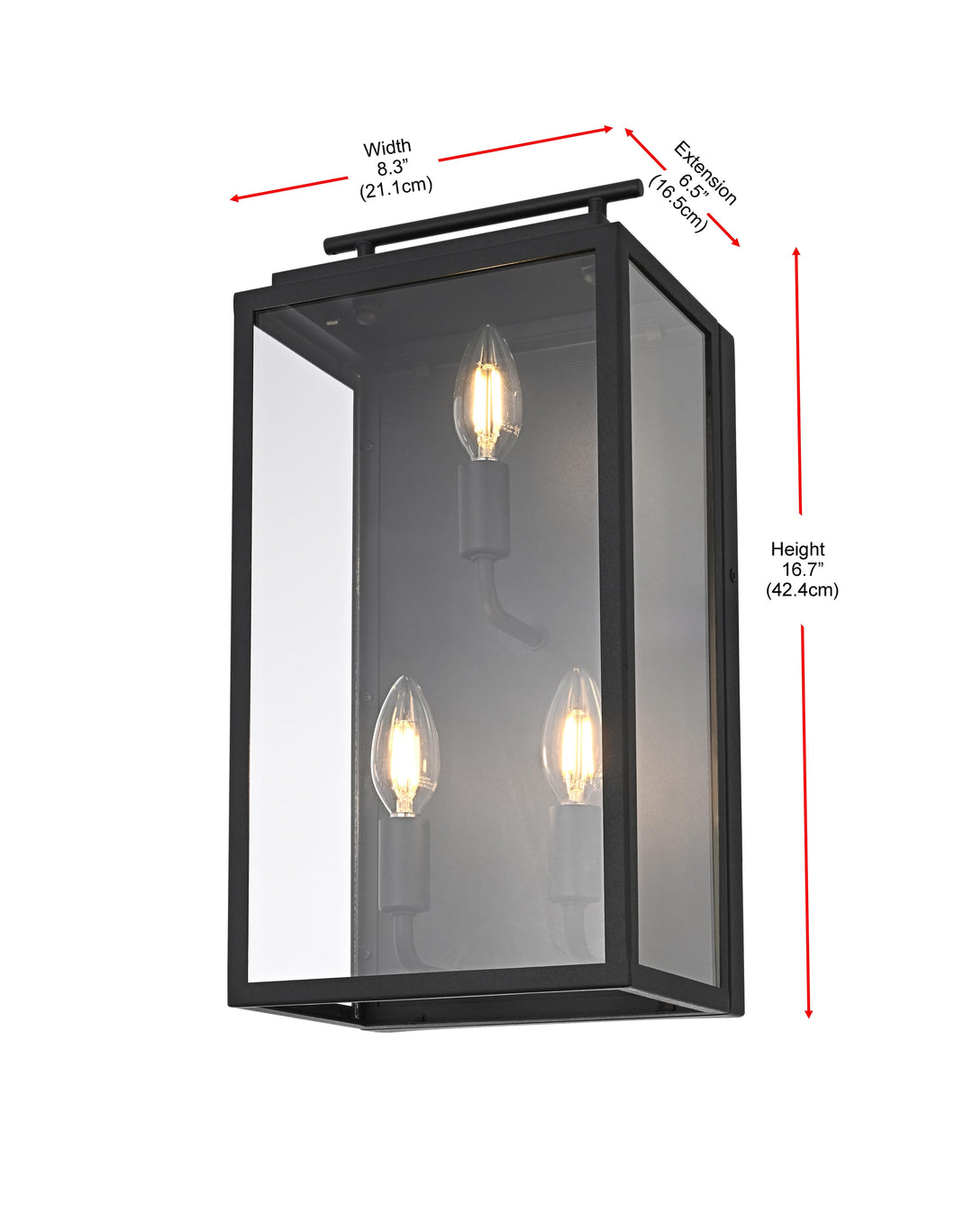 Lawn Outdoor Wall Light by Elegant - view 16