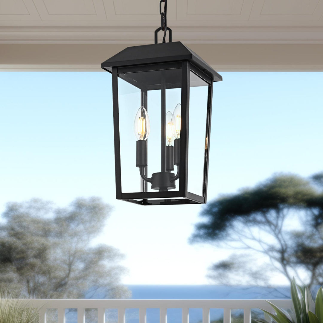 Riggs Outdoor Pendant by Elegant - view 2