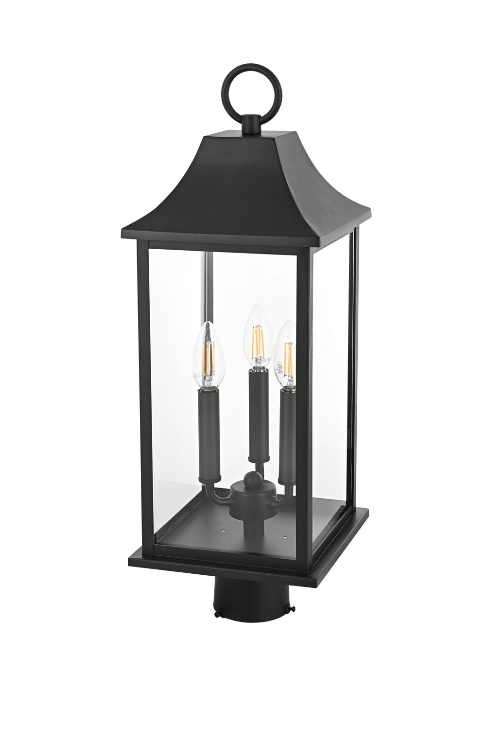 Shepard Outdoor Post Light by Elegant - view 2