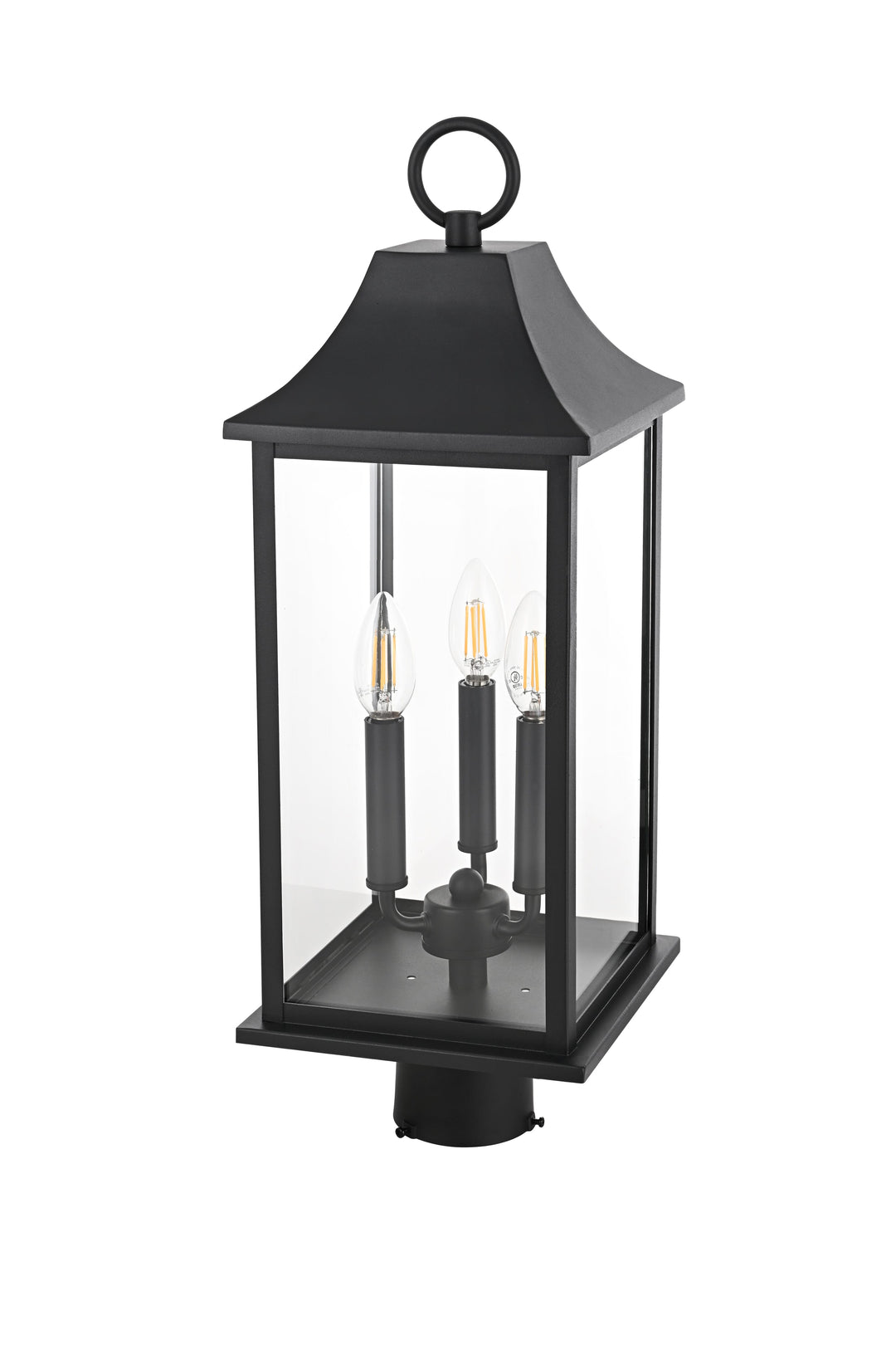 Shepard Outdoor Post Light by Elegant - view 2