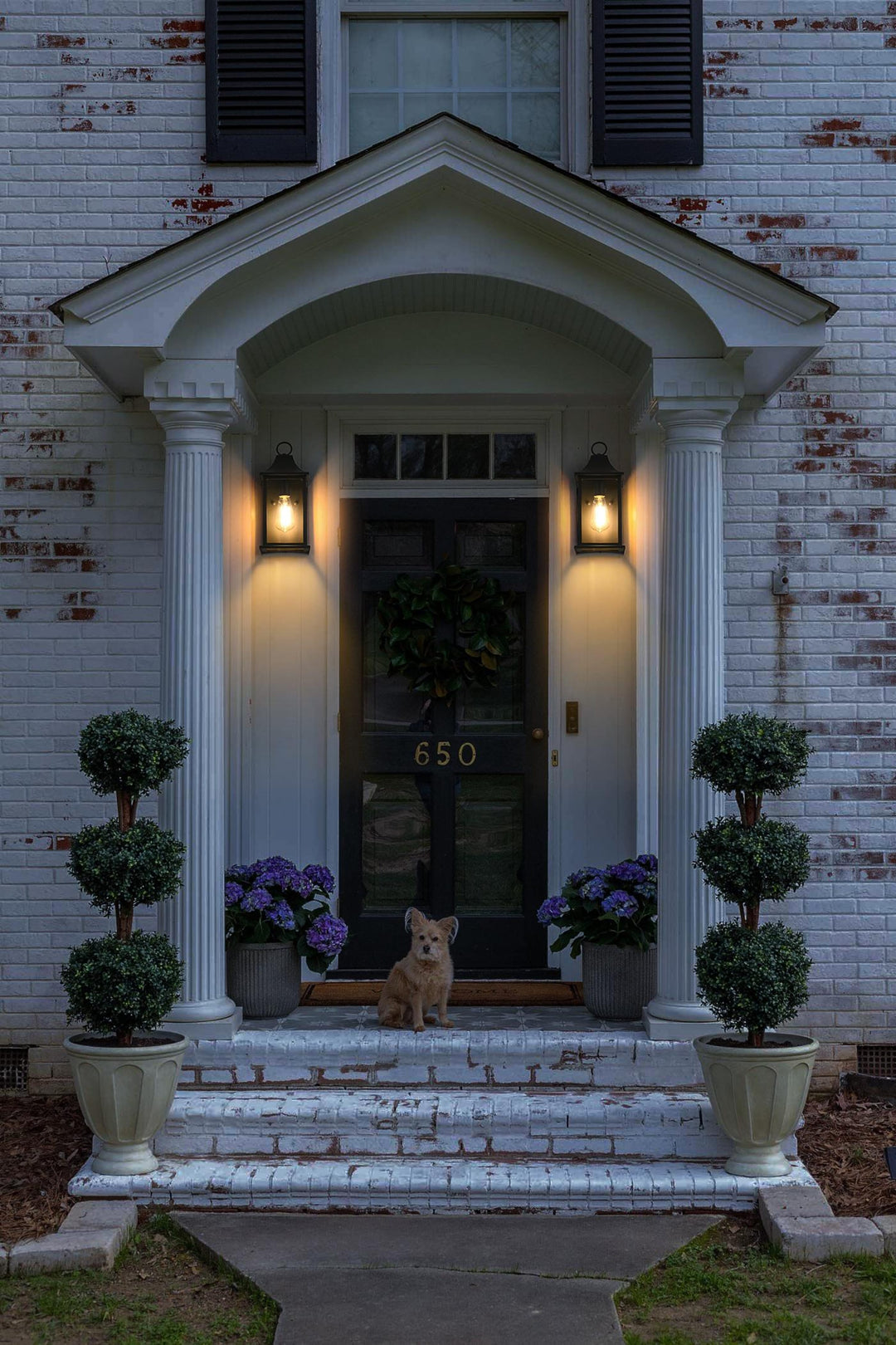 Shepard Outdoor Wall Light by Elegant - view 2
