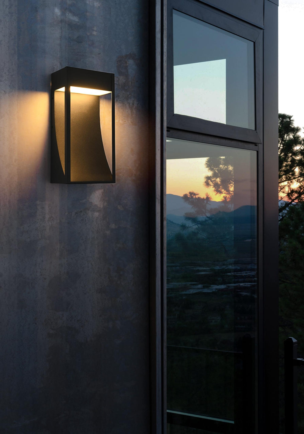 Adriel Outdoor Wall Light by Elegant - view 2