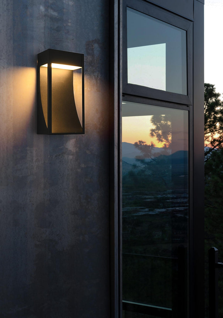 Adriel Outdoor Wall Light by Elegant - view 2