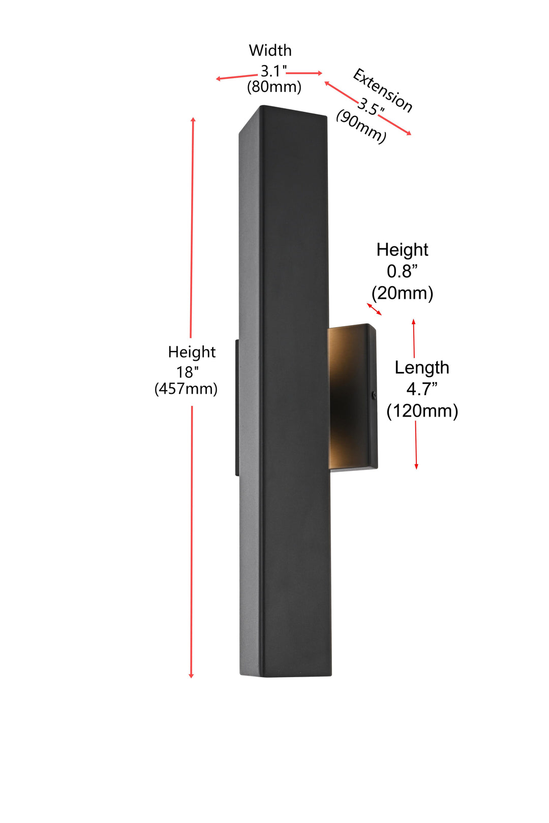 Troy Outdoor Wall Light by Elegant - view 8