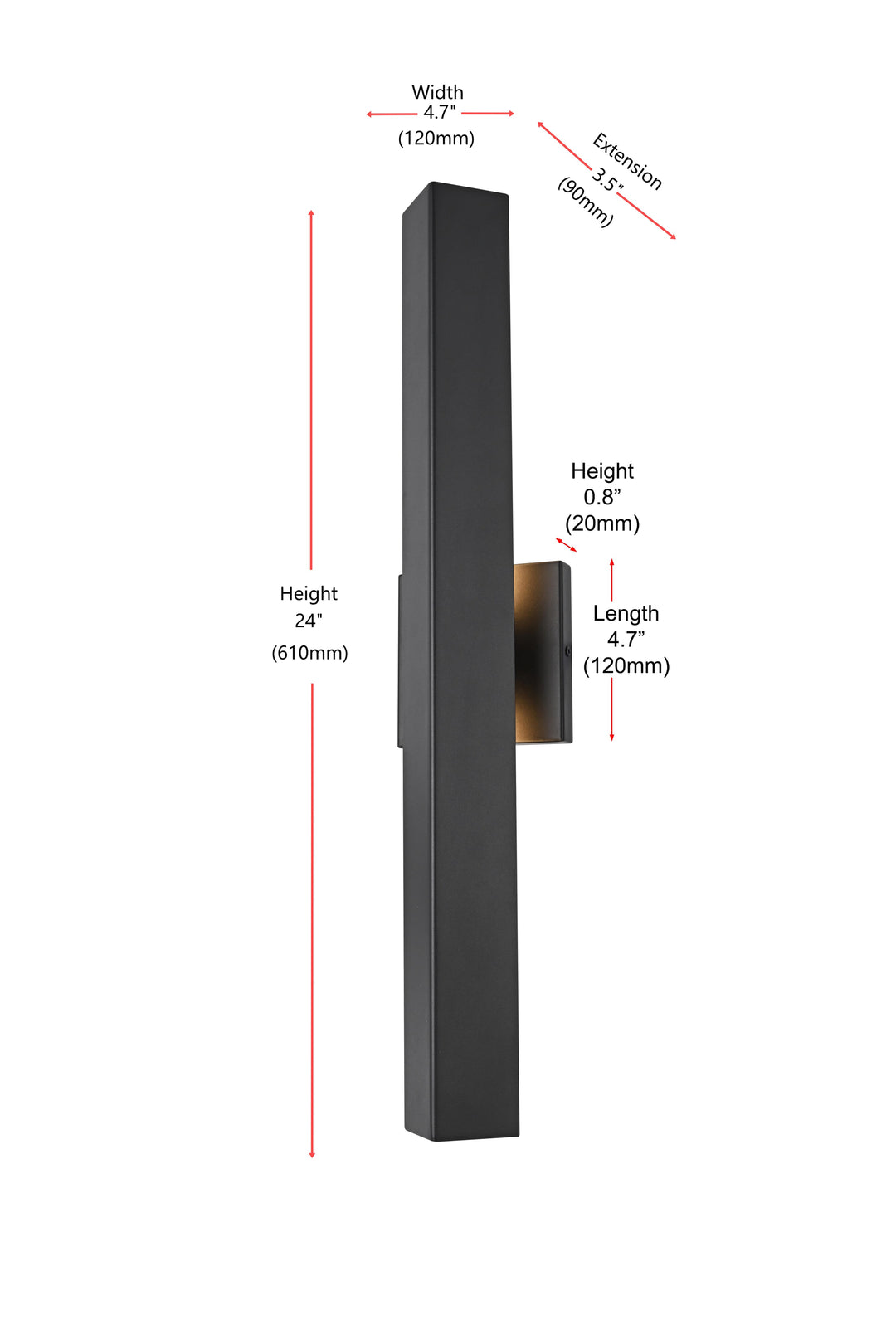 Troy Outdoor Wall Light by Elegant - view 16