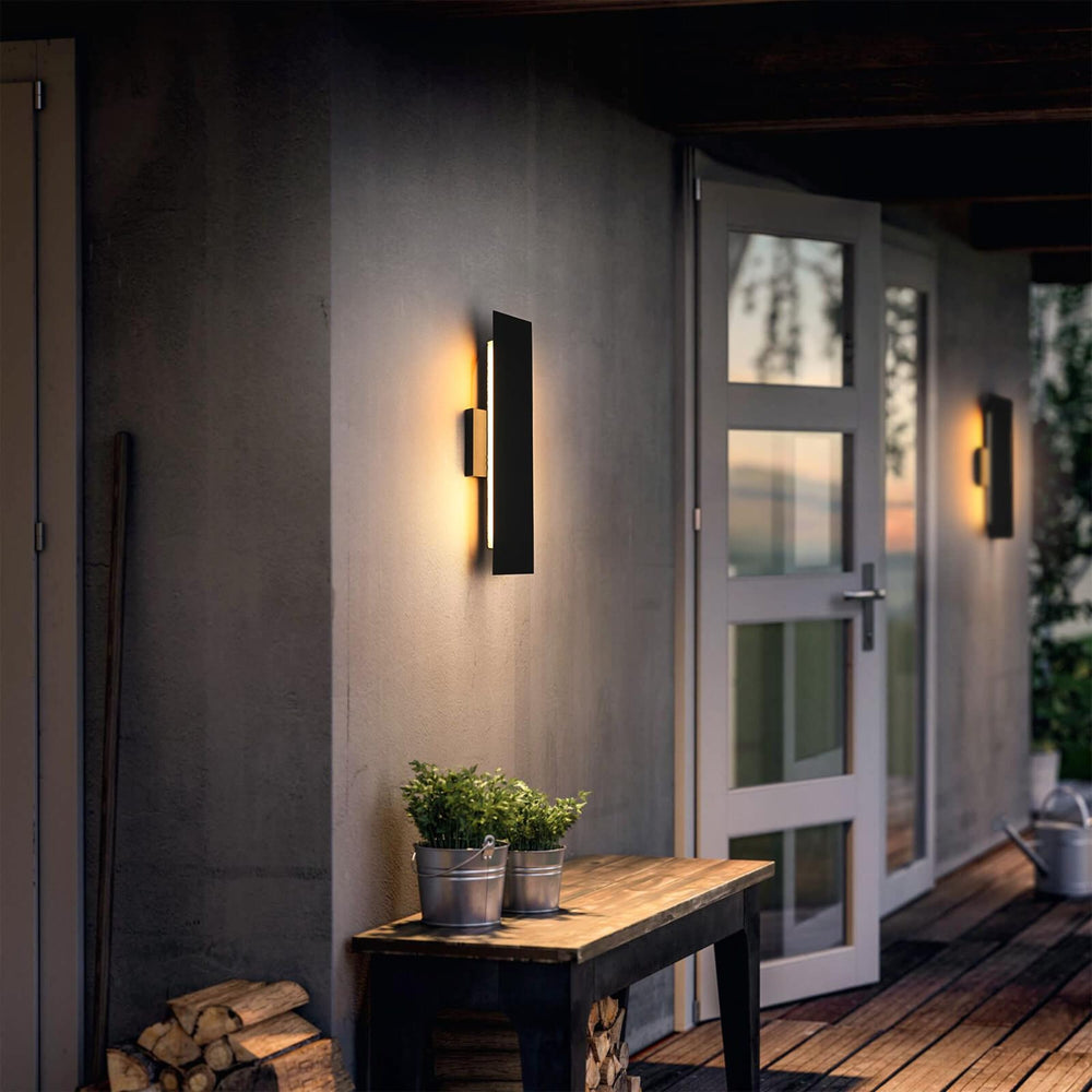 Waylen Outdoor Wall Light by Elegant - view 2