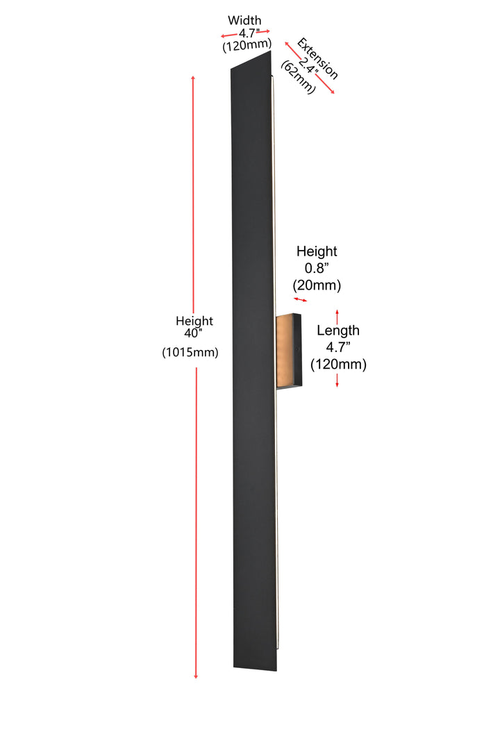 Waylen Outdoor Wall Light by Elegant - view 32