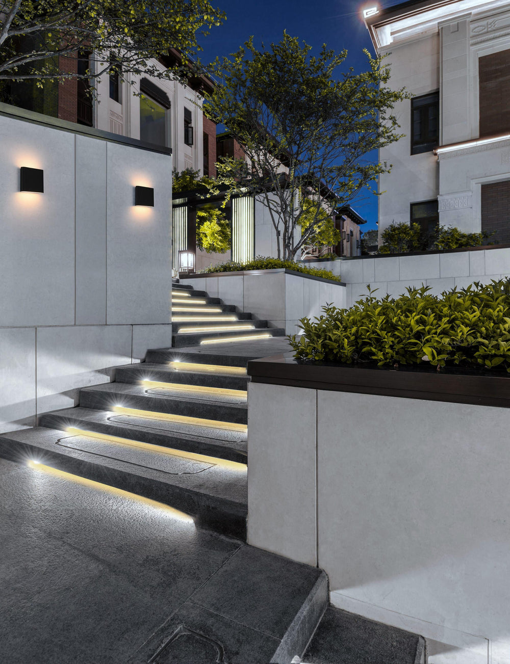Clyde Outdoor Wall Light by Elegant - view 2