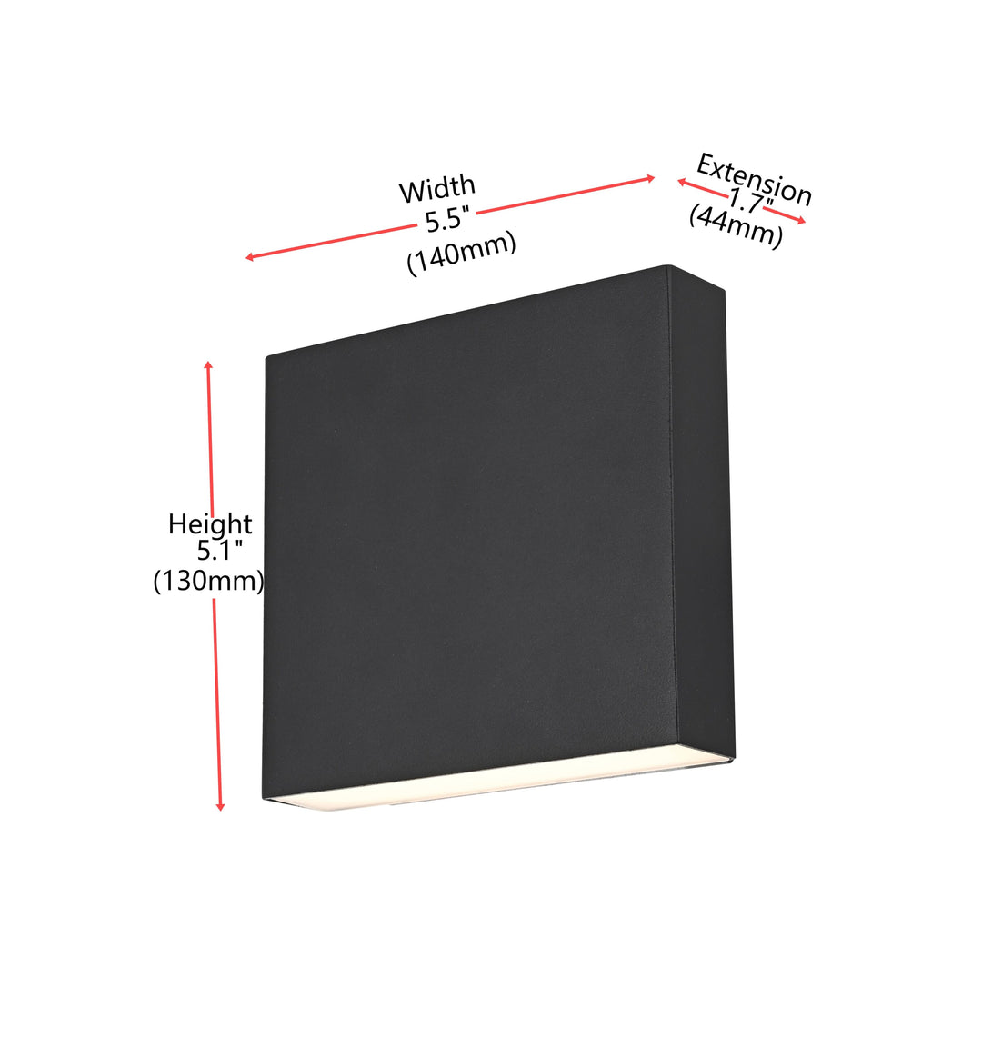 Creed Outdoor Wall Light by Elegant - view 8