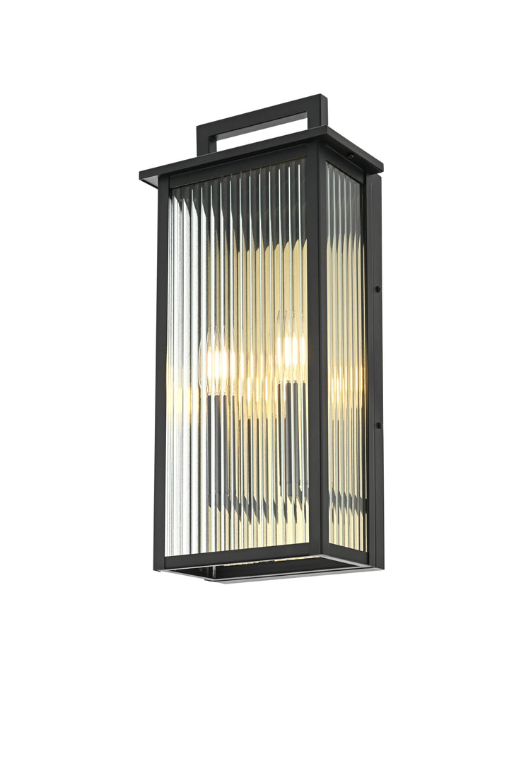 Kannon Outdoor Wall Light by Elegant - view 3