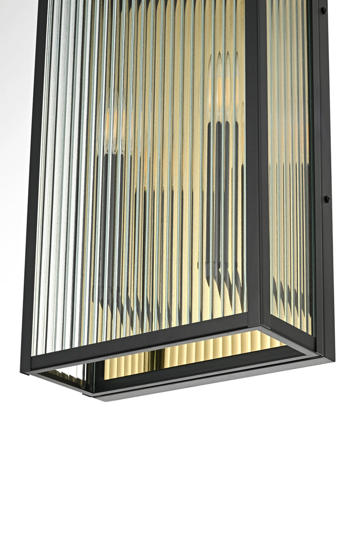 Kannon Outdoor Wall Light by Elegant - view 14