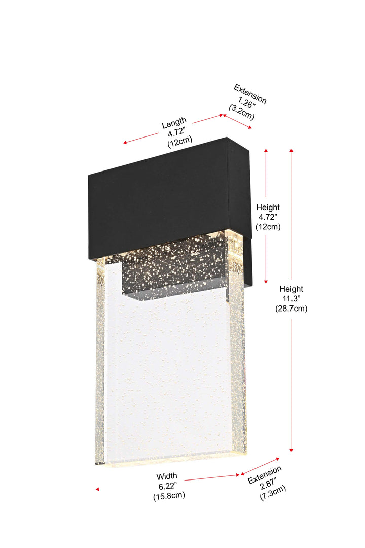 Ronin Outdoor Wall Light by Elegant - view 8