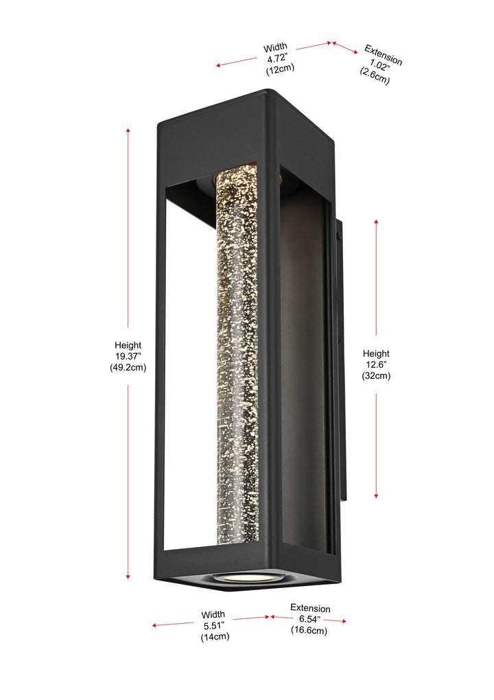 Amaris Outdoor Wall Light by Elegant - view 24