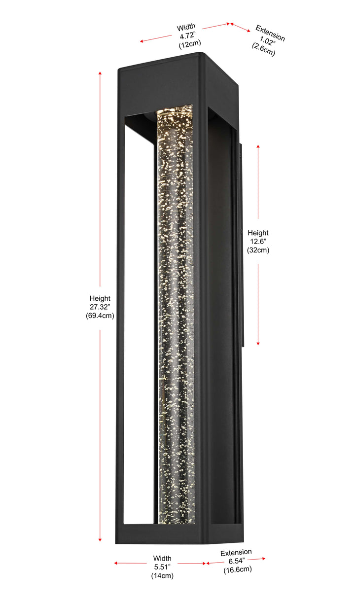 Amaris Outdoor Wall Light by Elegant - view 40