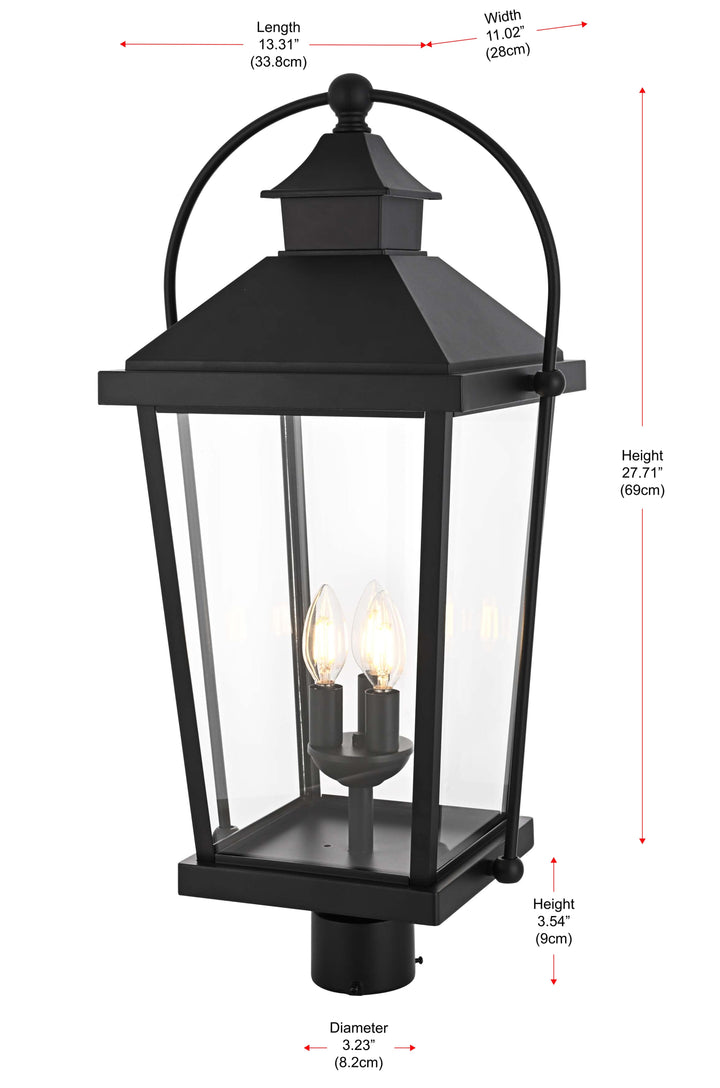 Luz Outdoor Post Light by Elegant - view 12