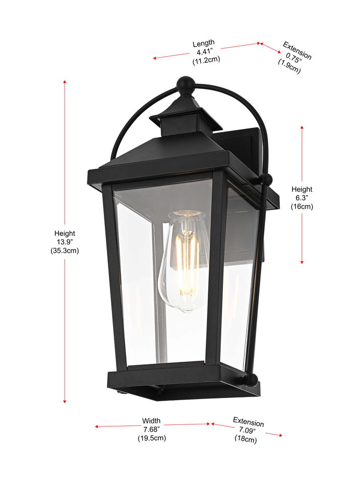 Luz Outdoor Wall Light by Elegant - view 8