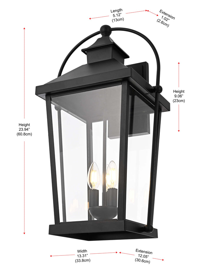 Luz Outdoor Wall Light by Elegant - view 24