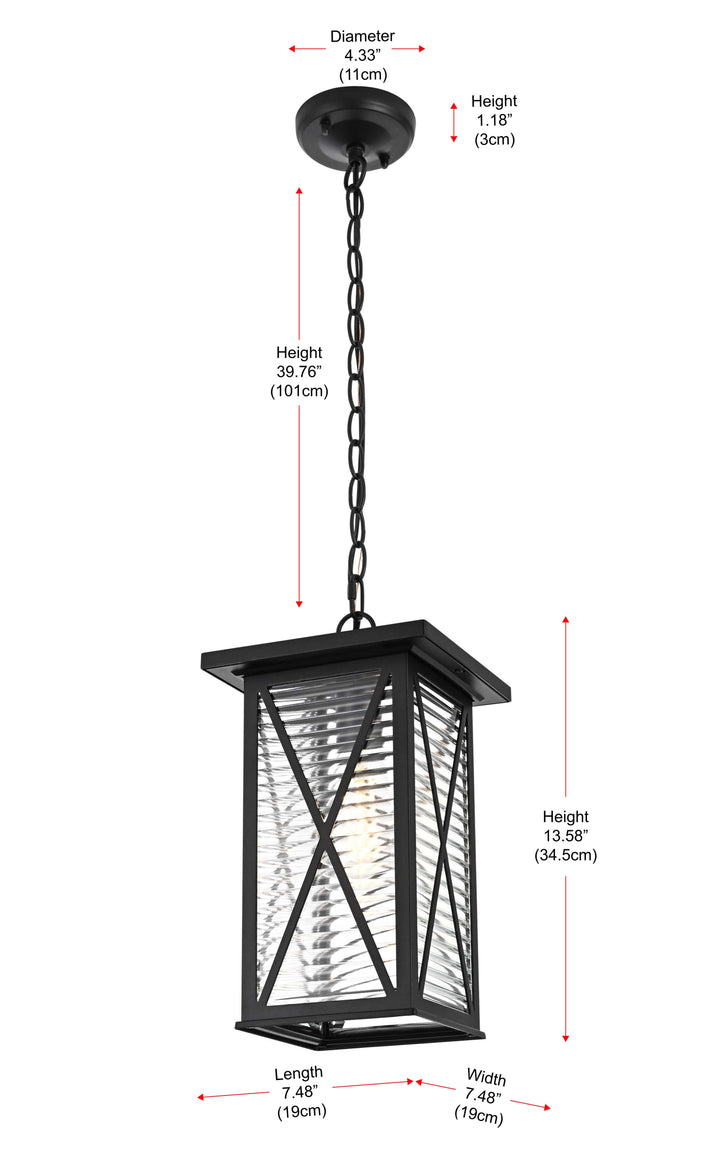 Jada Outdoor Pendant by Elegant - view 9