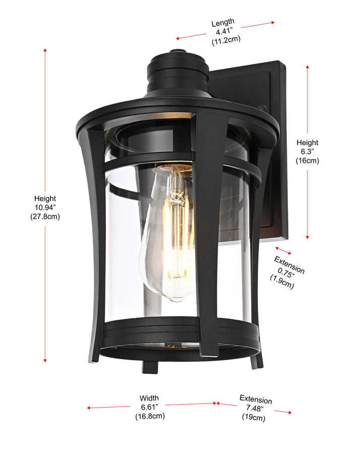 Artemis Outdoor Wall Light by Elegant - view 8