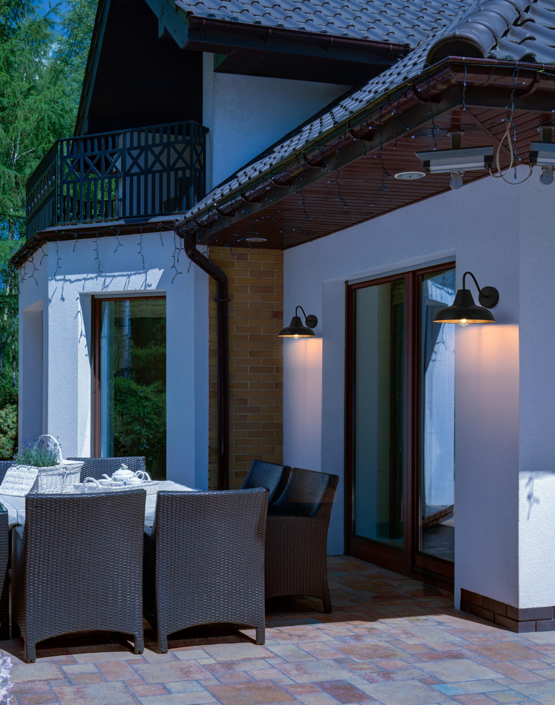 Tinsley Outdoor Wall Light by Elegant - view 10