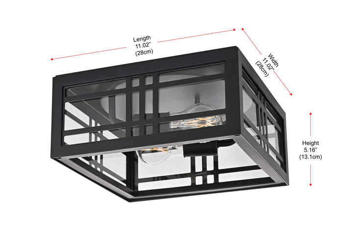 Harley Outdoor Flush Mount by Elegant - view 8