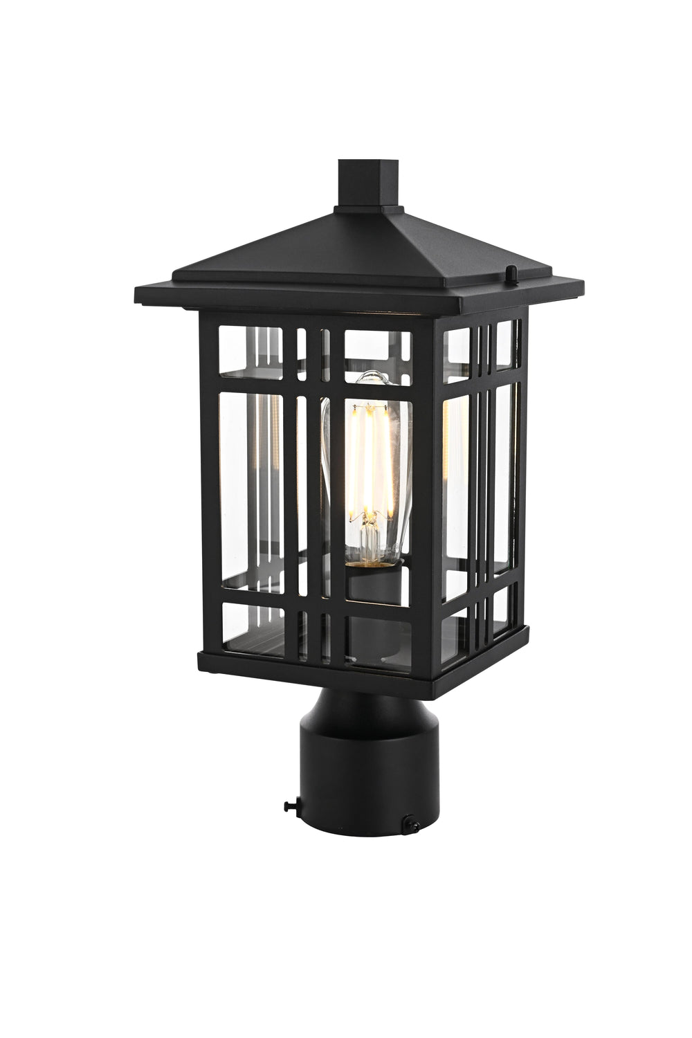 Harley Outdoor Post Light by Elegant - view 2
