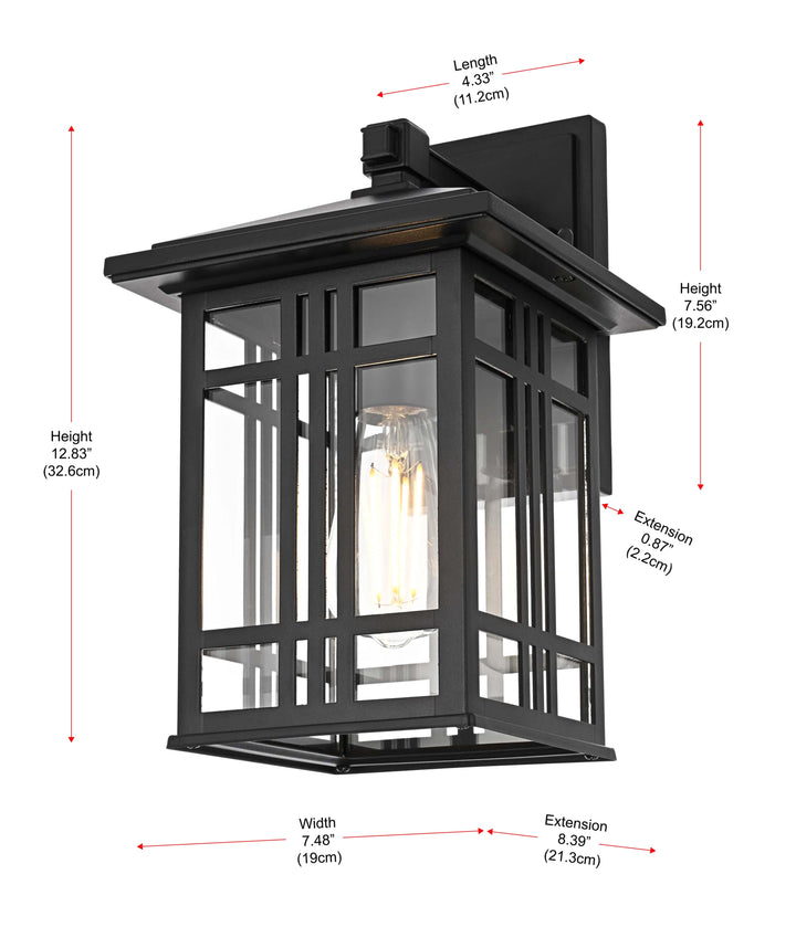 Harley Outdoor Wall Light by Elegant - view 24