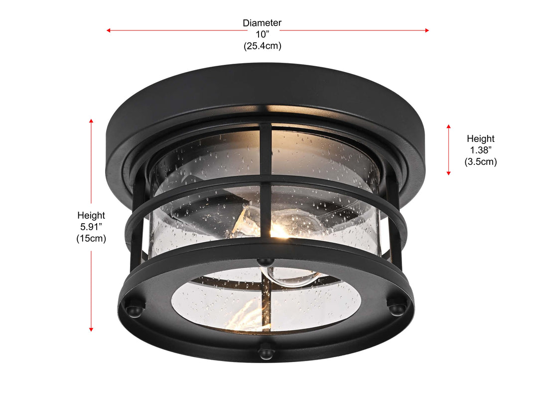 Carla Outdoor Flush Mount by Elegant - view 16