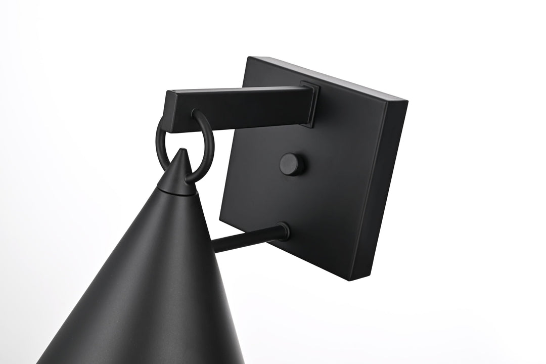Hendrix Outdoor Wall Light by Elegant - view 5