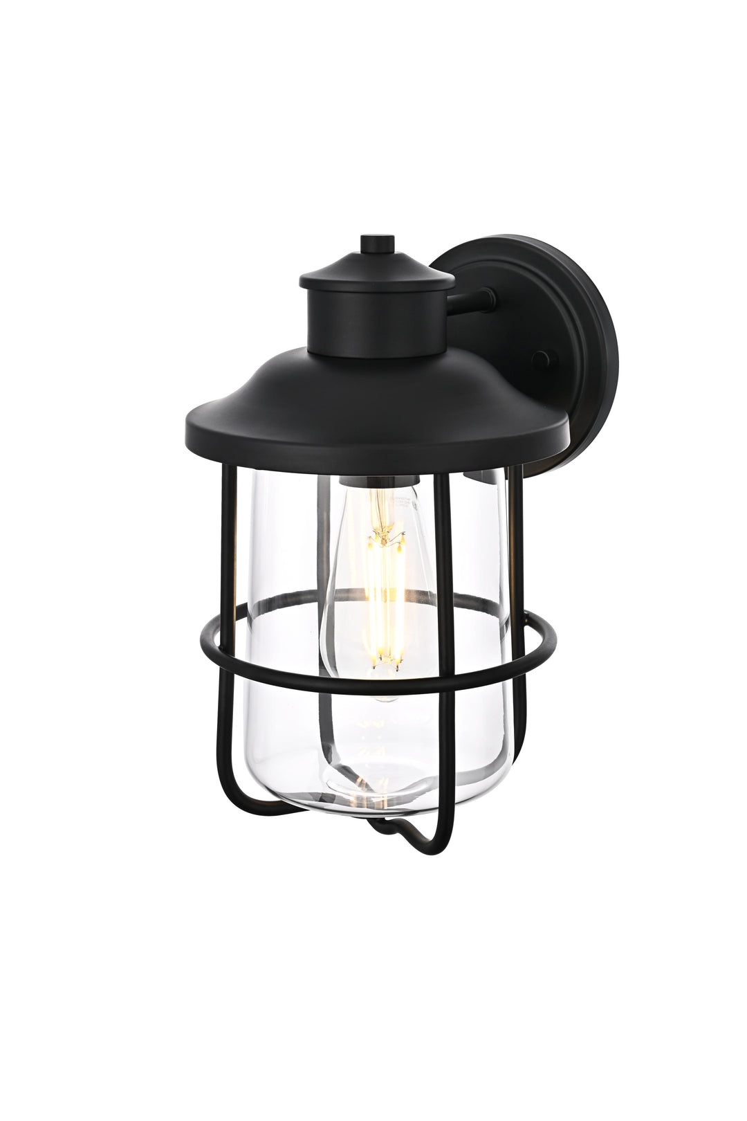 Huxley Outdoor Wall Light by Elegant - view 3