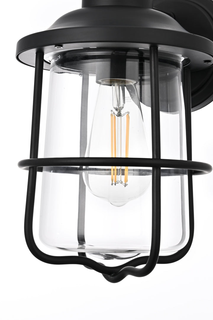 Huxley Outdoor Wall Light by Elegant - view 4