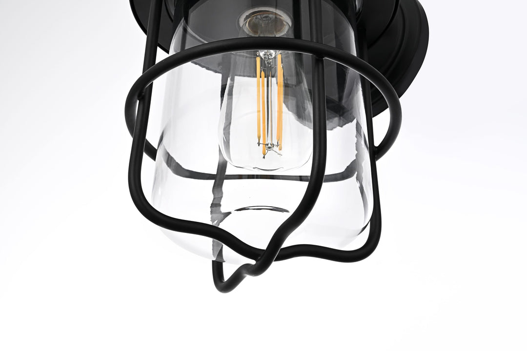 Huxley Outdoor Wall Light by Elegant - view 6