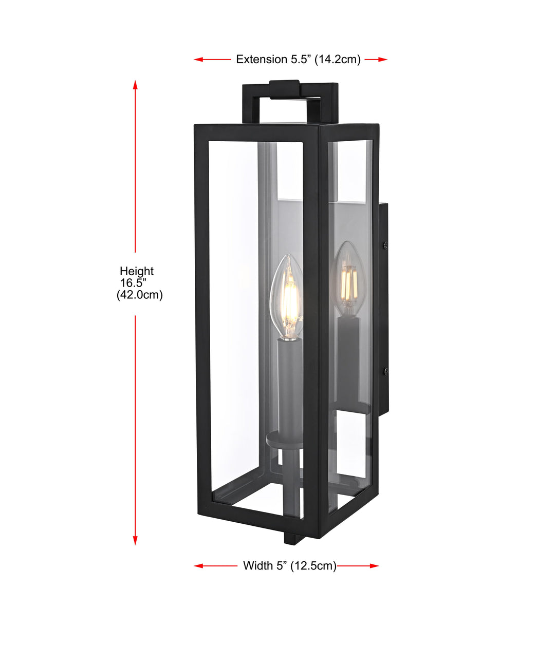 Jairo Outdoor Wall Light by Elegant - view 8
