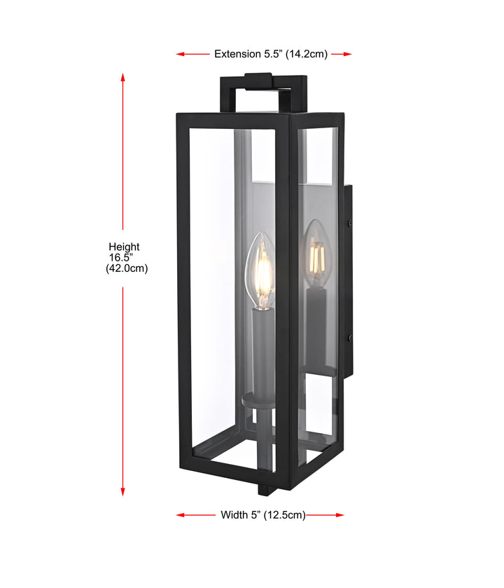 Jairo Outdoor Wall Light by Elegant - view 8