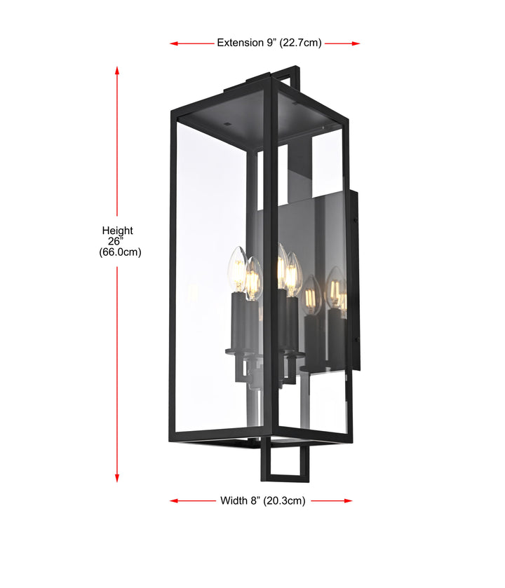 Jairo Outdoor Wall Light by Elegant - view 16