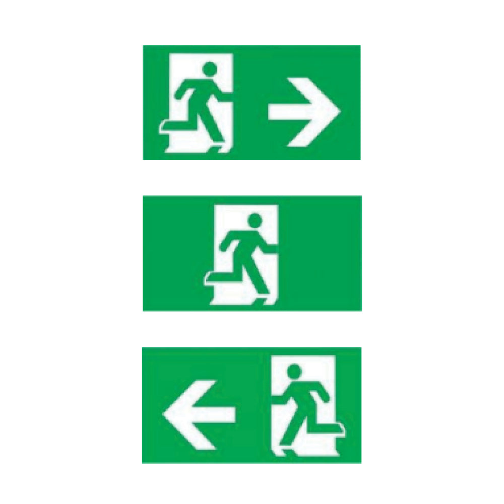 Wet Rated LED Running Man Combo Exit Sign - OE-316-WET by Ortech - view 3