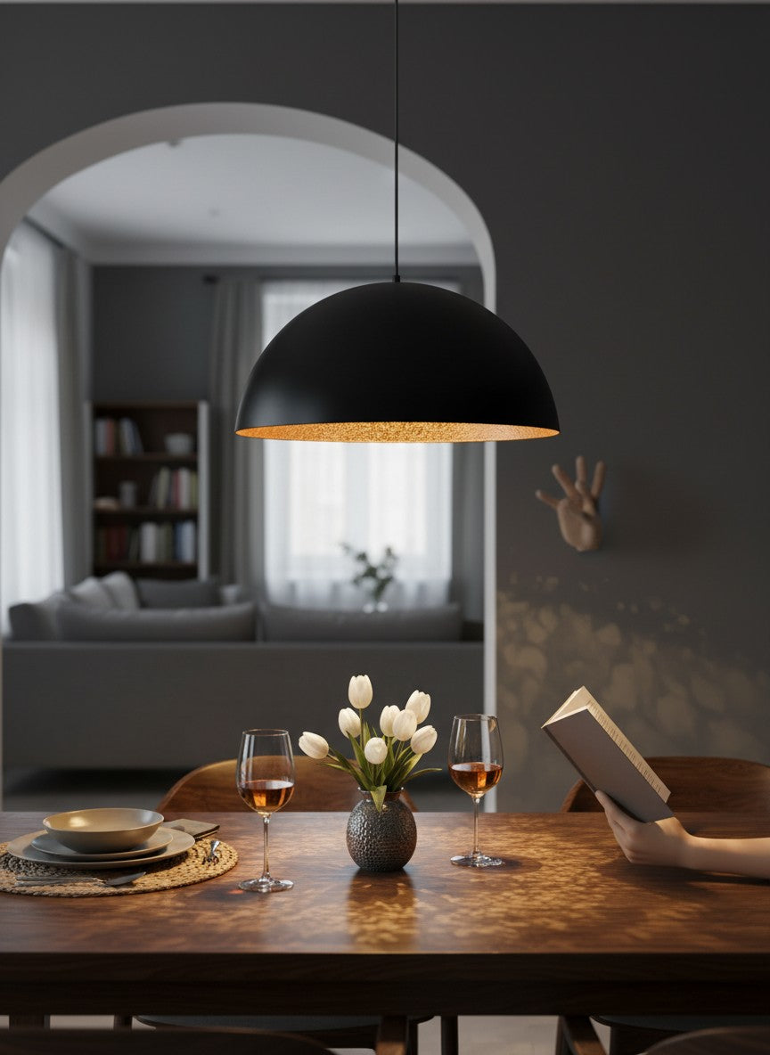 Ofelia 1 Light Pendant (OFE-211P) by Dainolite - view 2