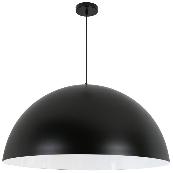 Ofelia 1 Light Pendant (OFE-311P) in Matte Black by Dainolite