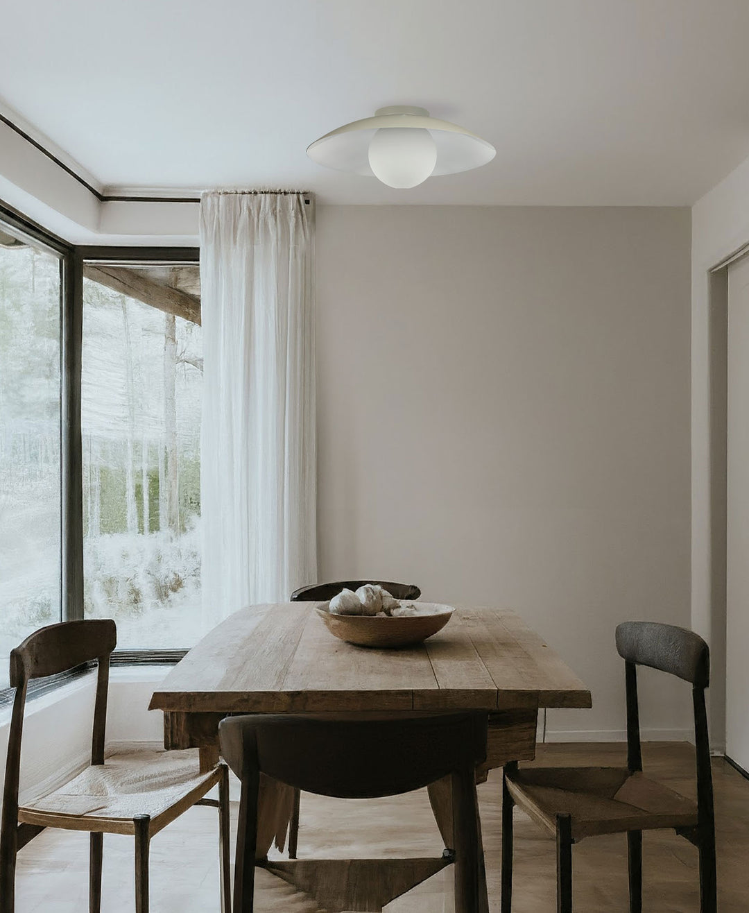 Olivia 1 Light Flush Mount by Dainolite - view 4