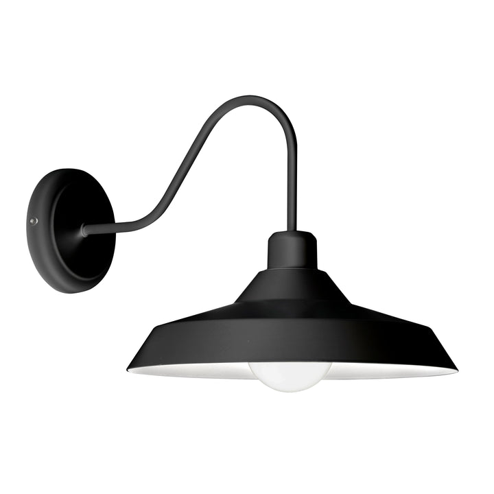 Olya 1 Light Wall Sconce in Matte Black by Dainolite