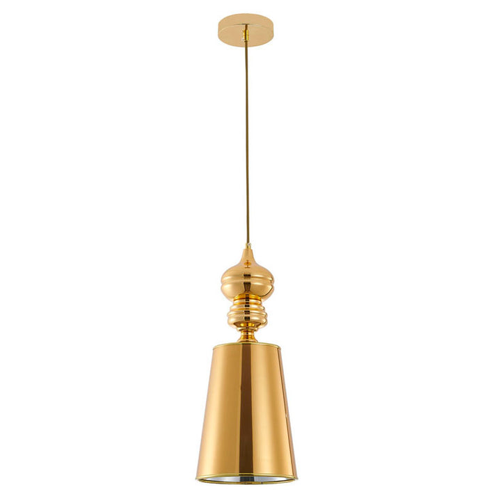 Shaded Single Pendant Light by Bethel - view 9