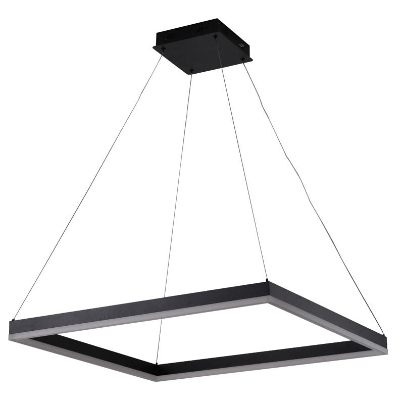 Framed LED Chandelier with Acrylic Diffuser by Bethel - view 7