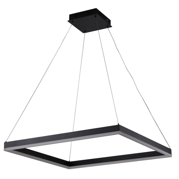 Framed LED Chandelier with Acrylic Diffuser by Bethel - view 7