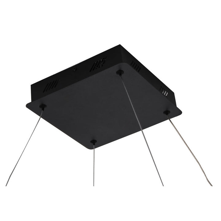Framed LED Chandelier with Acrylic Diffuser by Bethel - view 9
