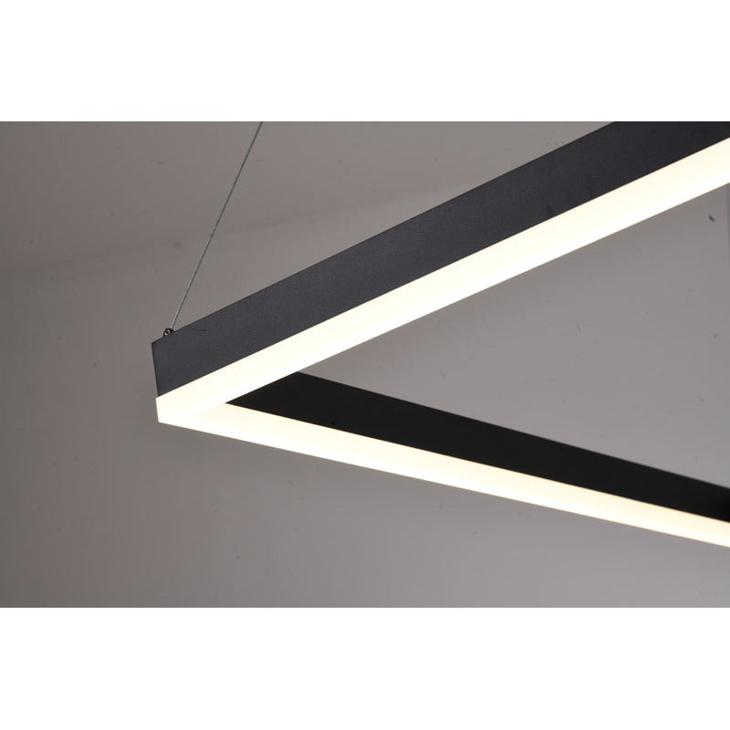 Framed LED Chandelier with Acrylic Diffuser by Bethel - view 10
